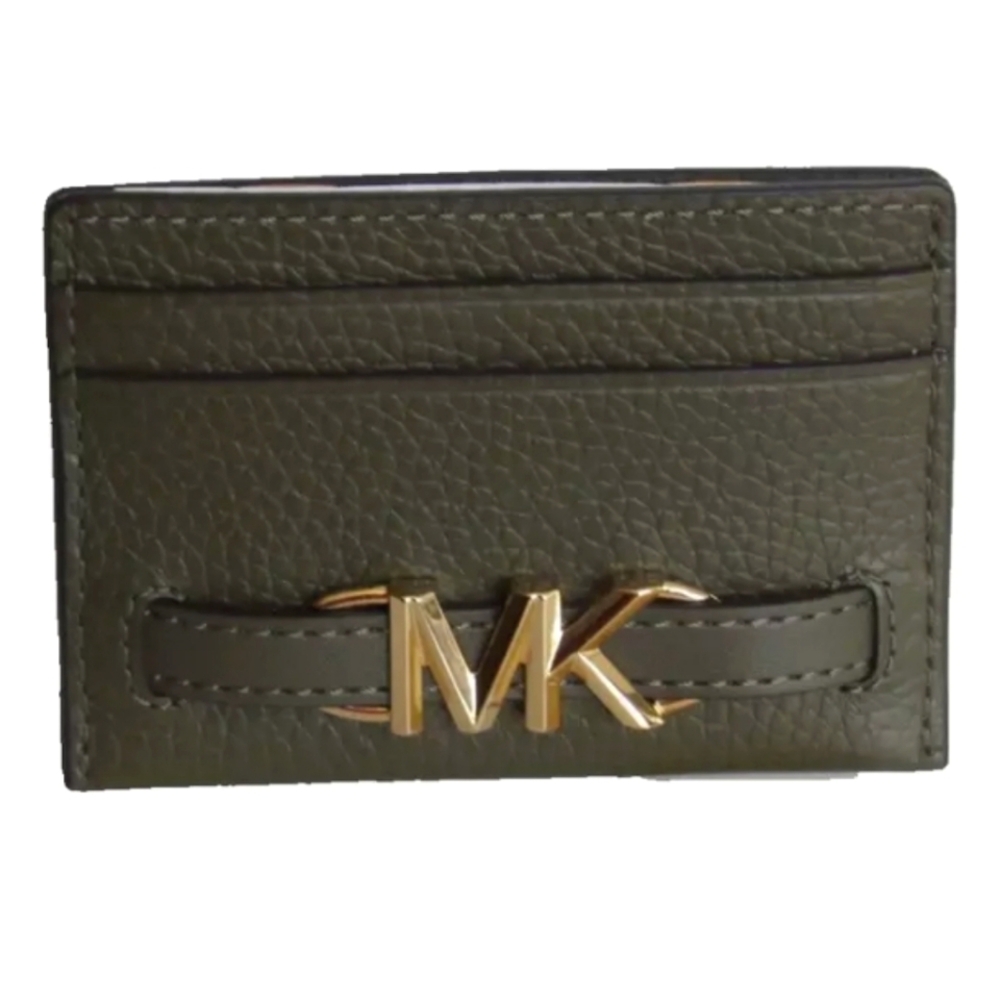 NWT - MICHAEL KORS - Large Pebbled Leather Card Case